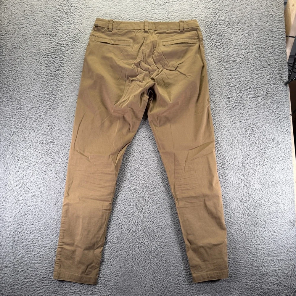 True Religion Pant‎ Men's 34x33 Brown Cotton Khakis Straight Leg Workwear Travel